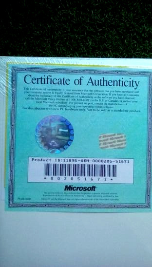 *SEALED* 1993 MICROSOFT WINDOWS MS-DOS 6.2 USER'S GUIDE - CERT OF AUTHENTICITY