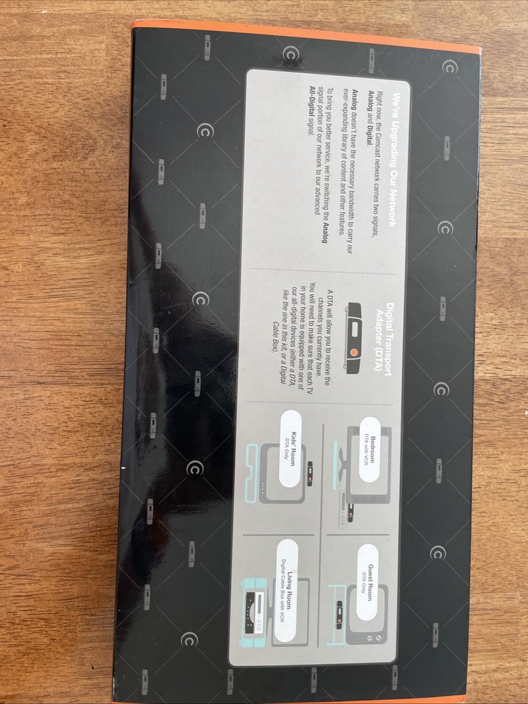 Comcast Digital Transport Adapter Self-Installation Kit DCI105COM1