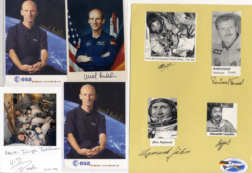 Astronauts & Cosmonauts Collection autographs, over 30 signatures