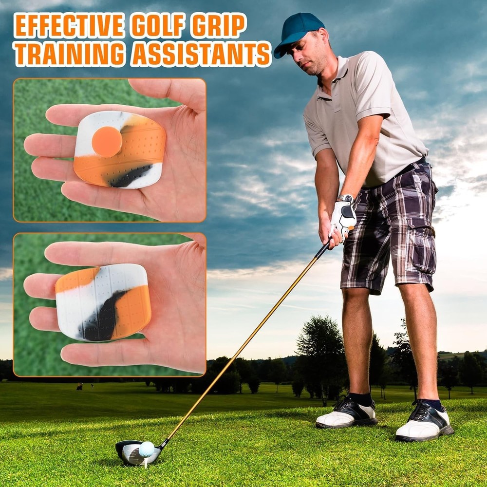 T Grip Golf Aid, Correct Posture Golf Swing Training Aid Anti-Slip Comfortable G