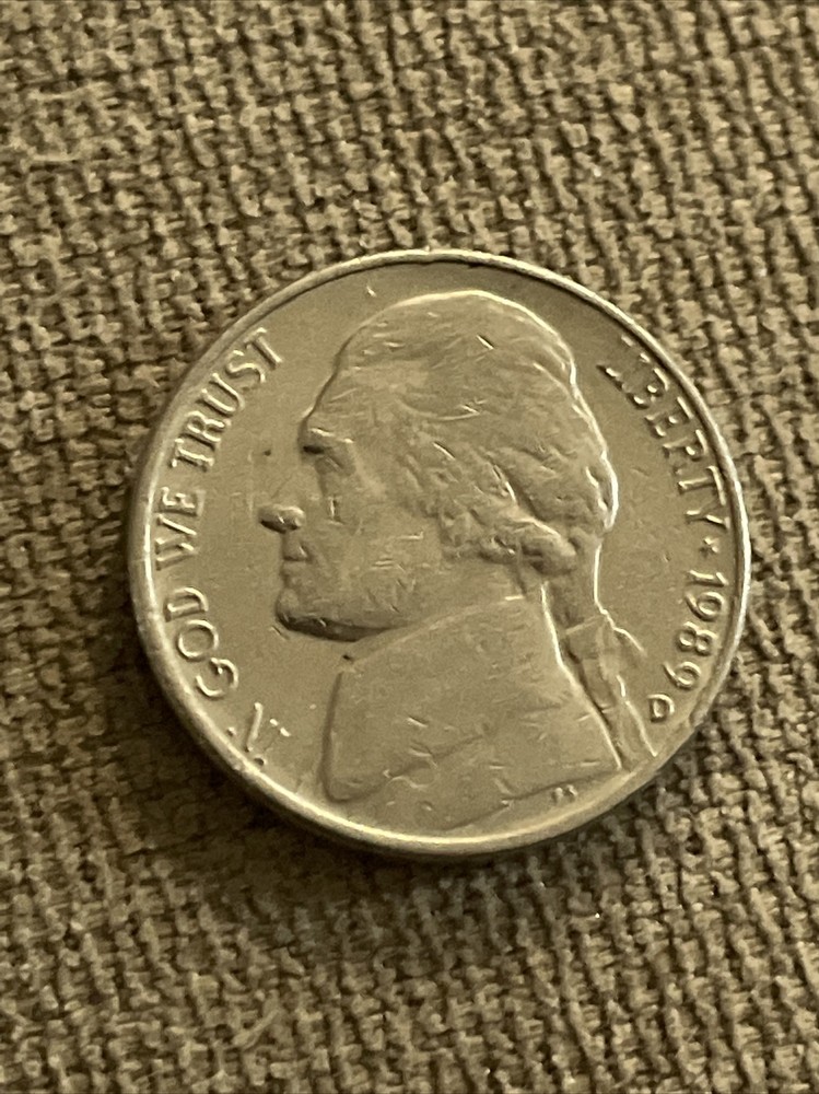 1989 D Jefferson Nickel  TK722*
