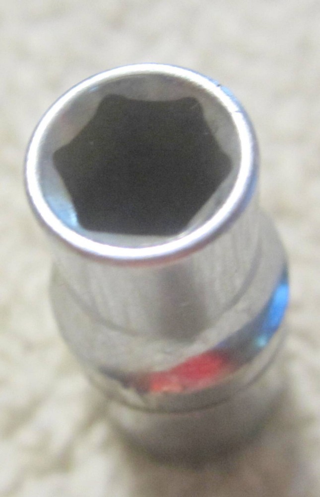 6 mm,1/4" DRIVE POWER TORQUE 6 POINT GM8134 SOCKET,VTG tool