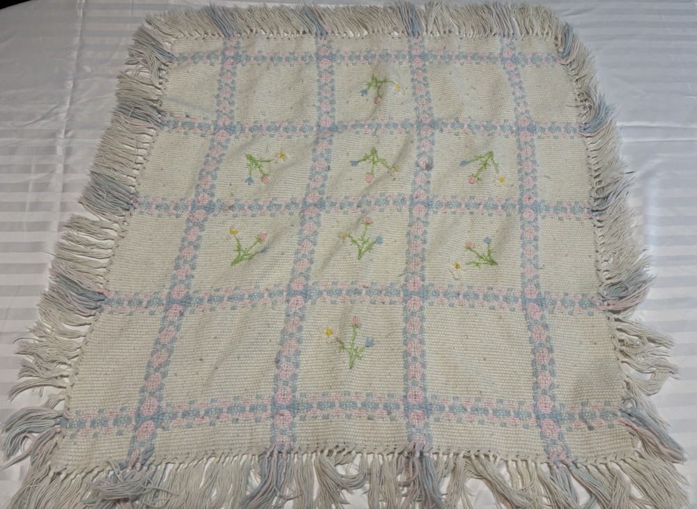 Knit Baby Blanket (Good Condition)