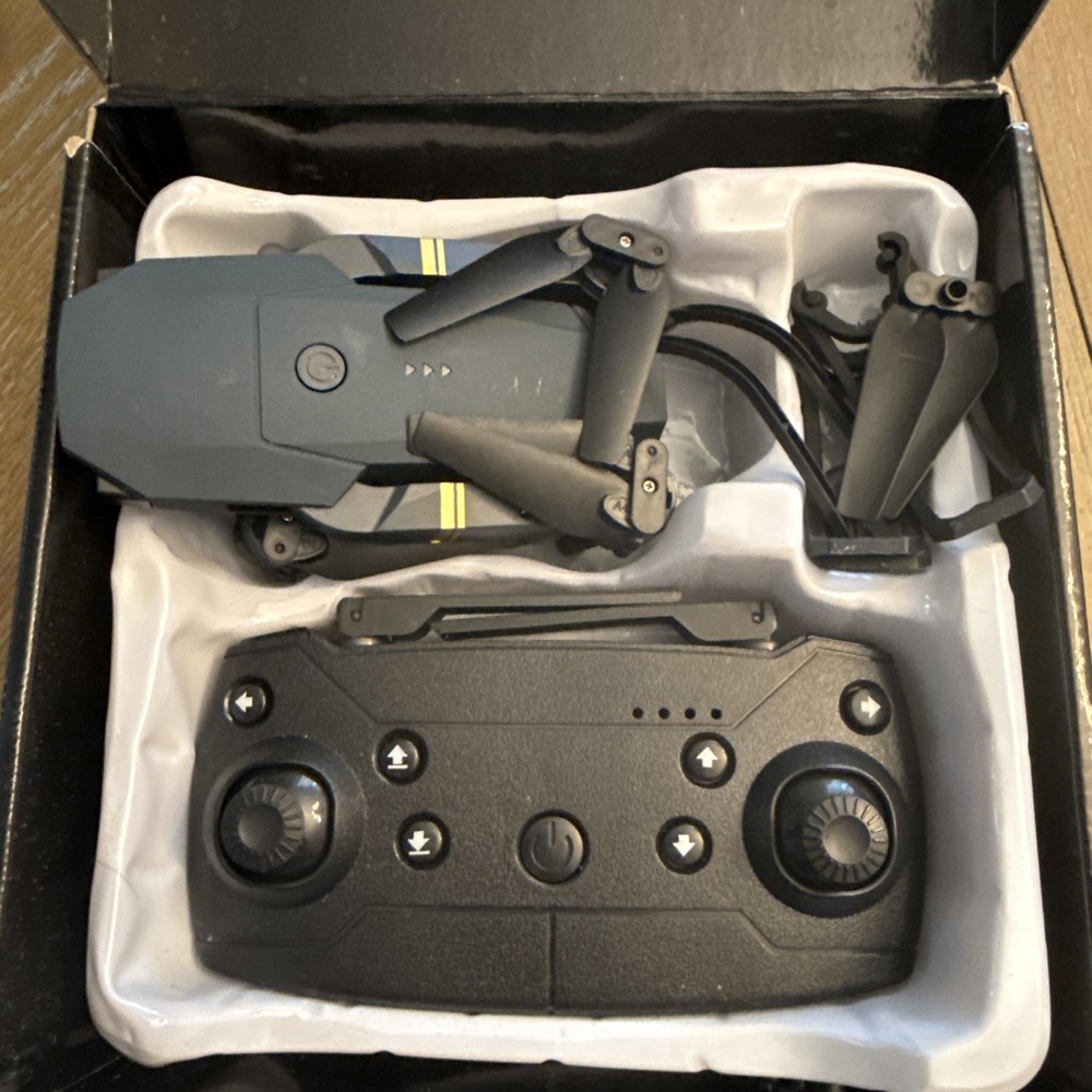 Quadcopter Black Drone Vision Record Live HDVideo Used