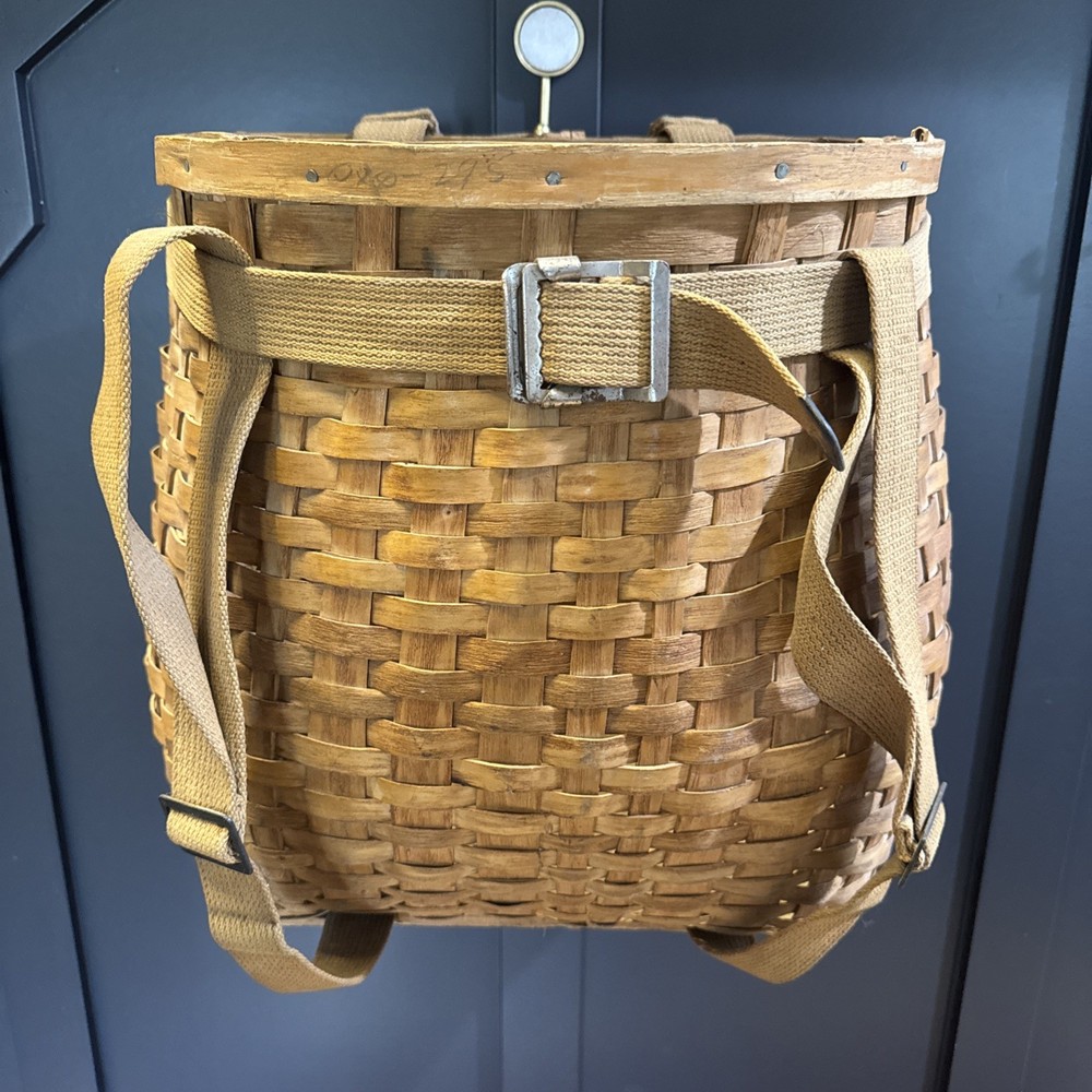 Antique Adirondack Trappers Backpack Rustic