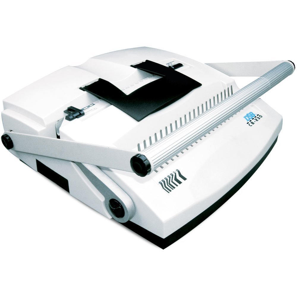 Brand New - SircleBind CB-230 Manual 3-Hole Punch & Plastic Comb Binding Machine