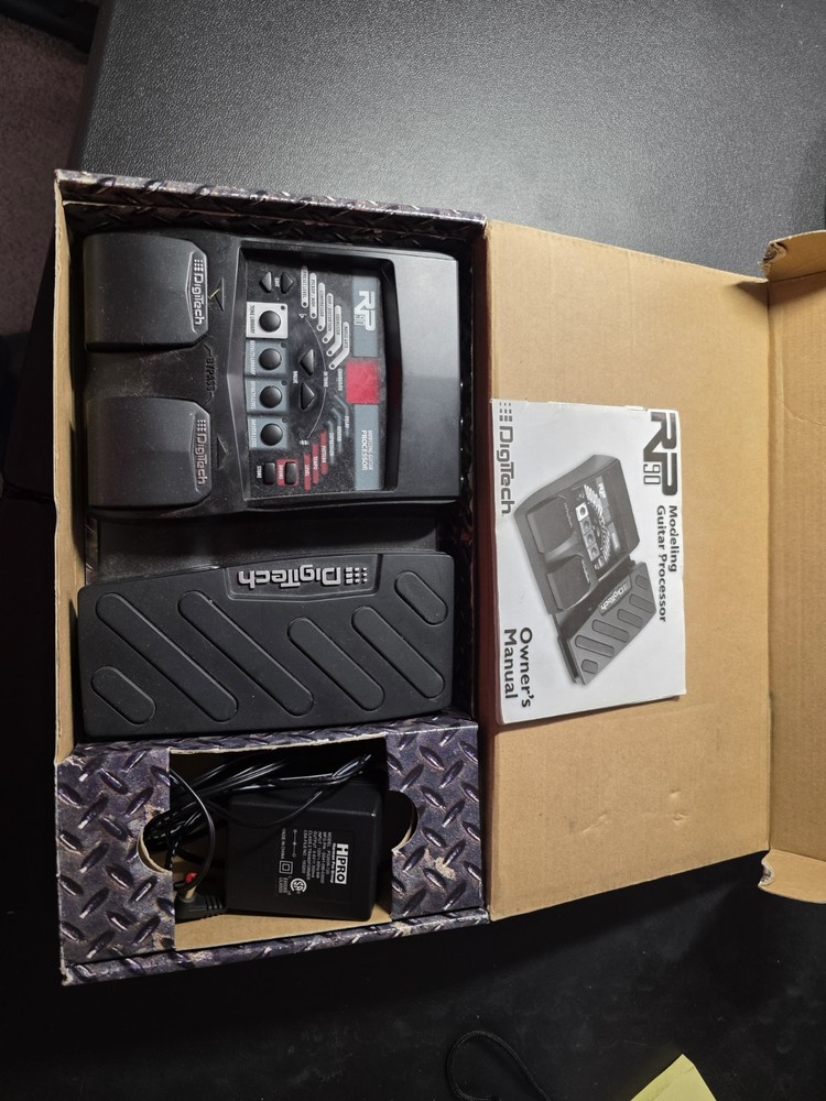 DigiTech RP90 Digital Guitar Processor Effects Pedal w/ Box and Adapter
