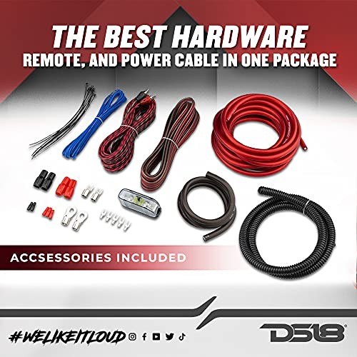AK4 Complete CCA Amplifier Installation Wiring Kit - Ampkit Helps Make 4 Gauge