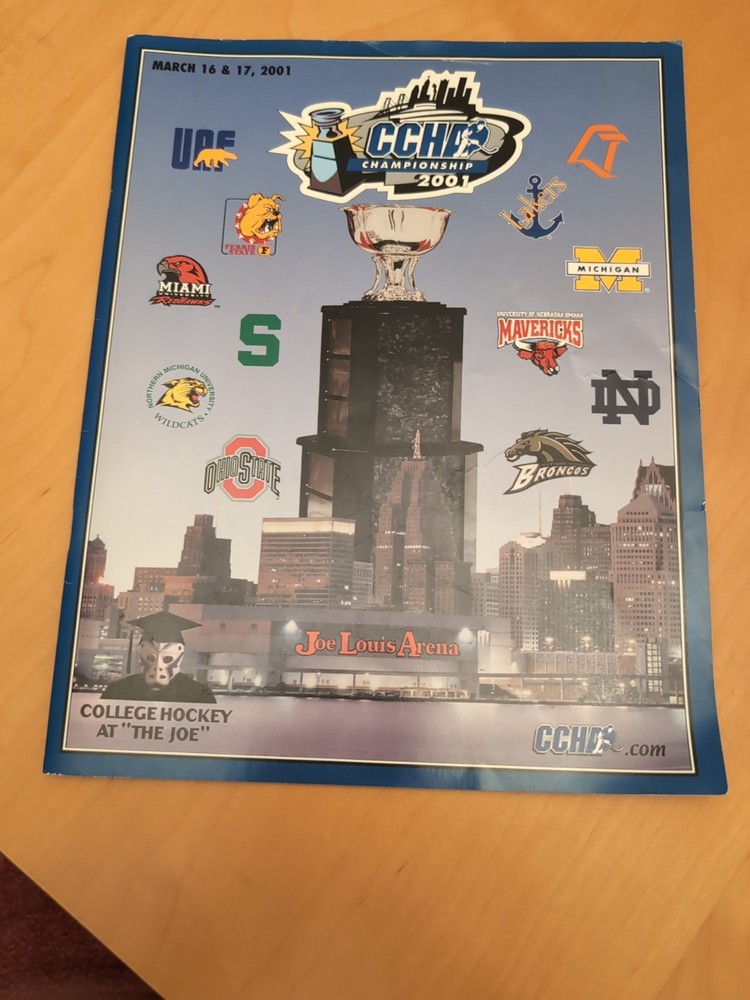 2001 CCHA Championship Program