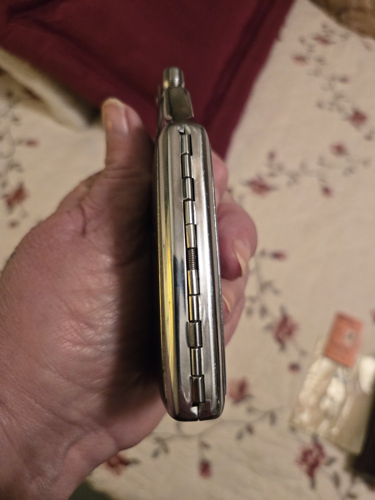 1950s Ronson Mastercase Lighter Includes Original Box Fabric Case Lots More!