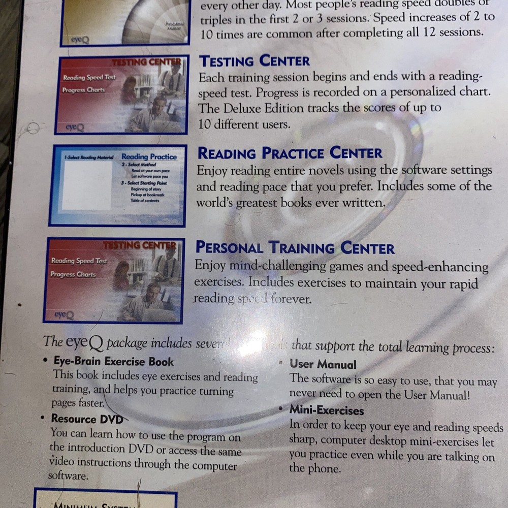 Eye Q Infinite Mind Brain Enhancing Technology Software