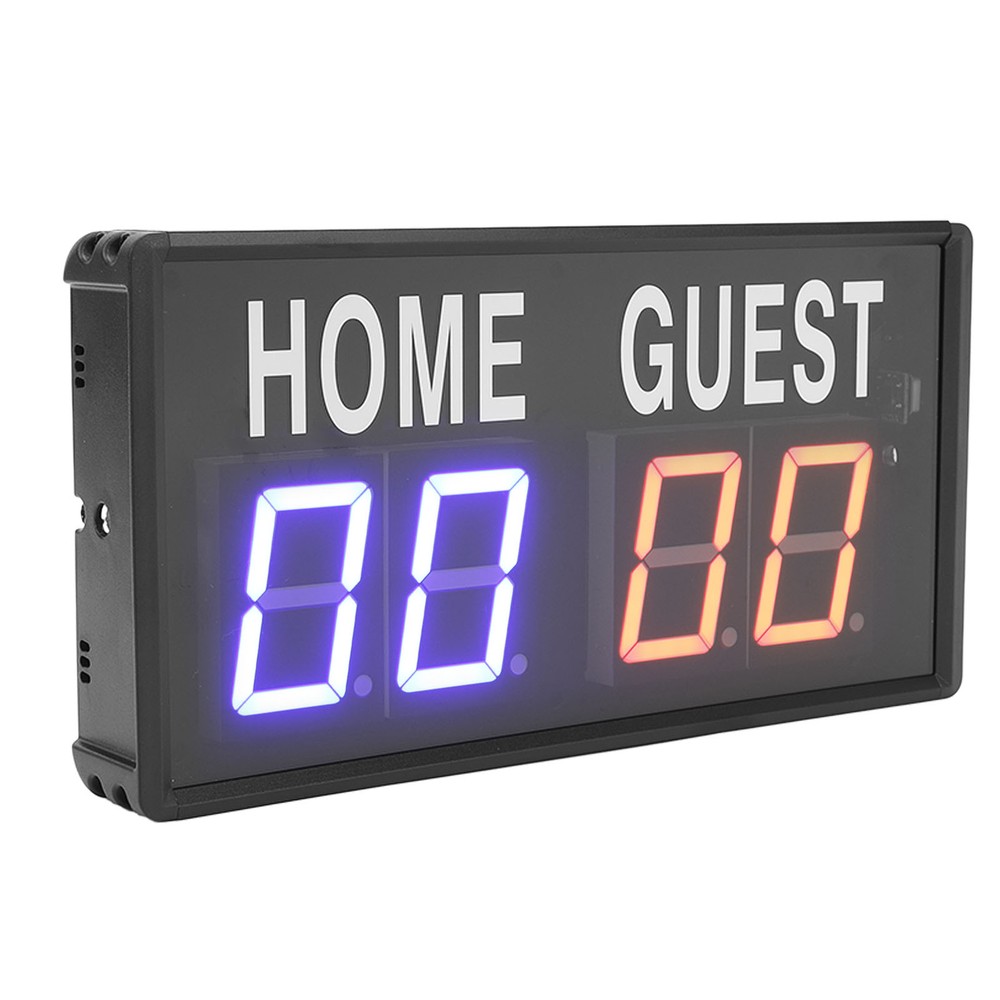 Indoor Tabletop Electronic Scoreboard with Remote Led Digital Score Keeper FF