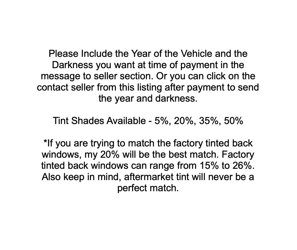 Precut Front 2 Doors Window Tint Nano Ceramic for Nissan Pathfinder