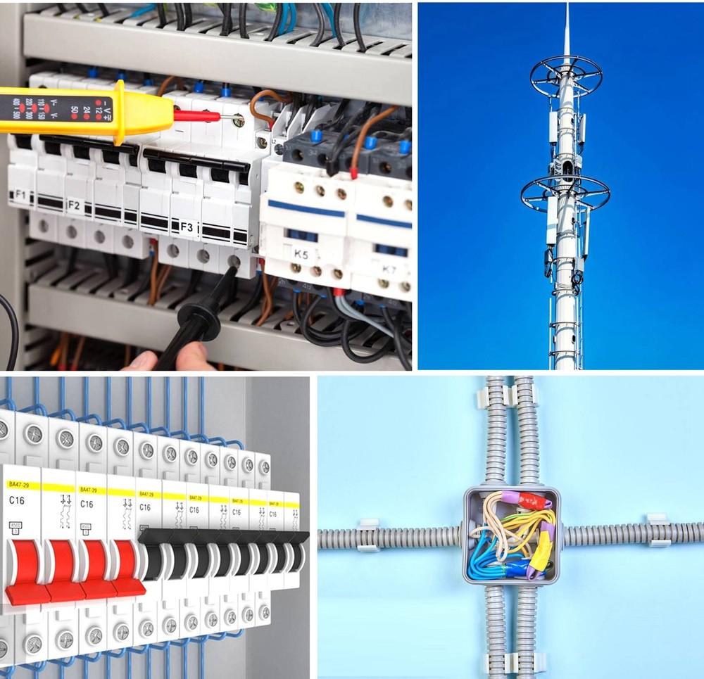 Plastic Electrical System Connection Box Case 152X120X42mm Light Grey M1D34103