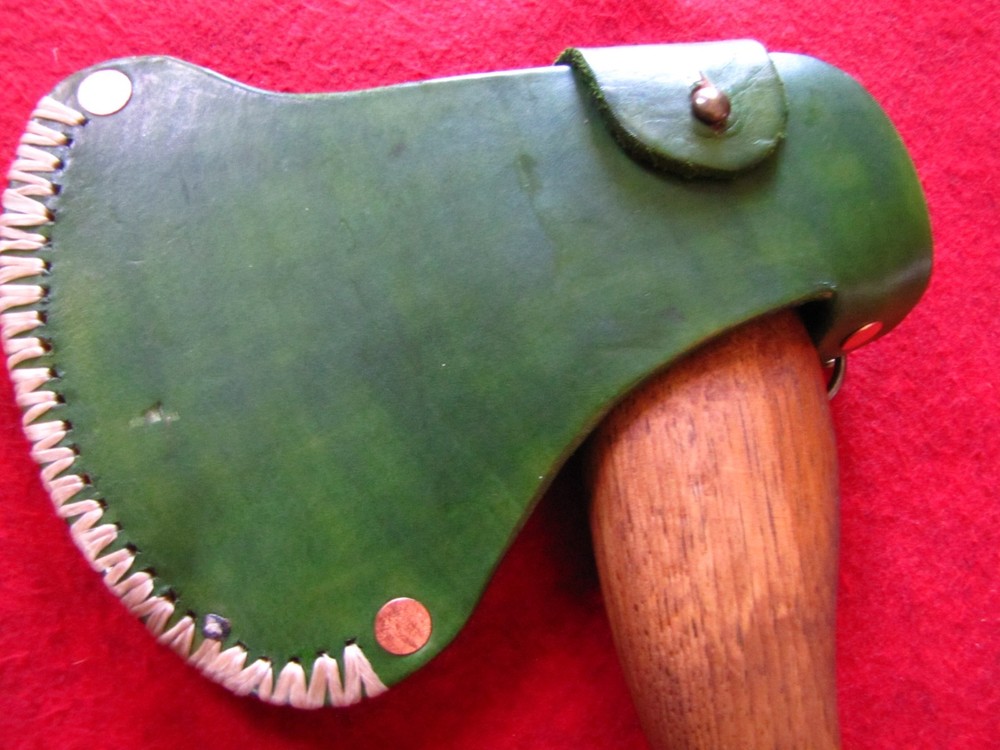 Marbles Axe Hatchet w/ Thick Leather Sheath 20" OAL