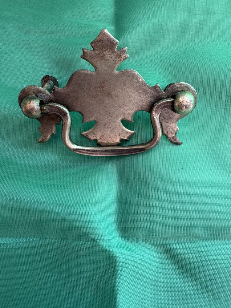 Brass Plated Antique Hardware Colonial Chippendale drawer pull 2.5" Center (1)