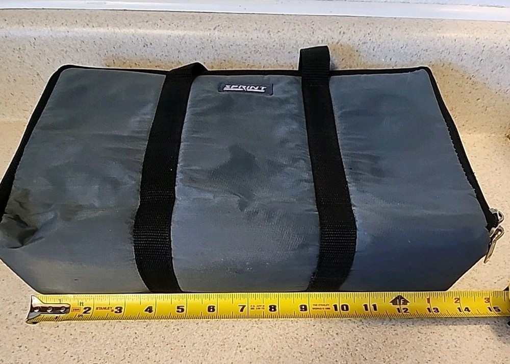 Sprint Green Padded Cassette Storage Carrying Case For 30
