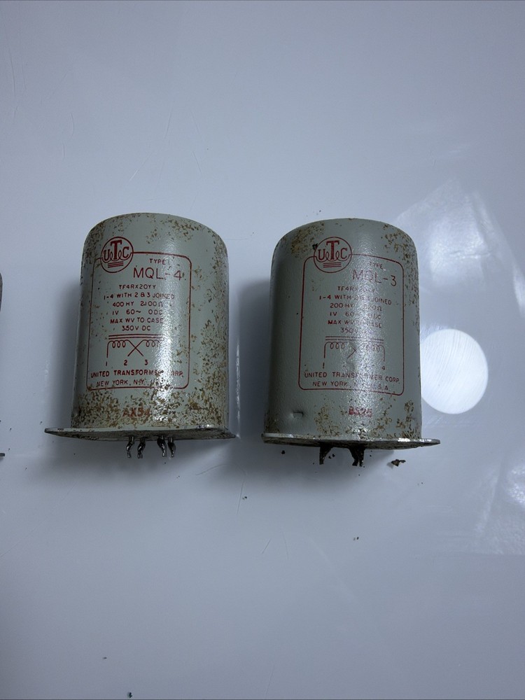 Vintage UTC Transformers MQL Lot