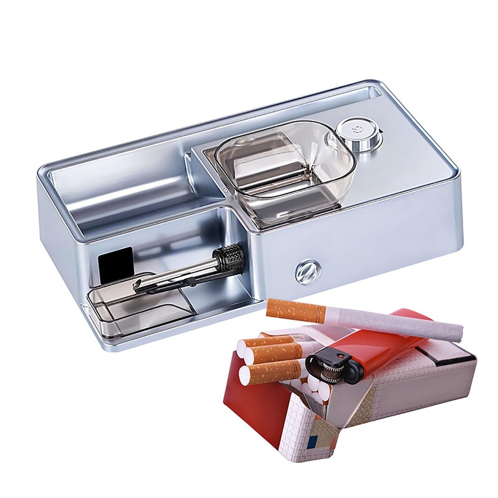DIY Cigarette Rolling Machine Electric Automatic Tobacco Roller Injector Maker