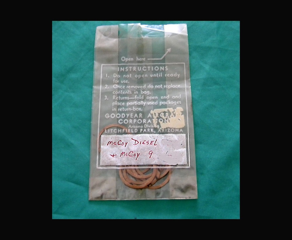 McCoy for Engine GASKET SET Diesel and McCoy 9 Sealed