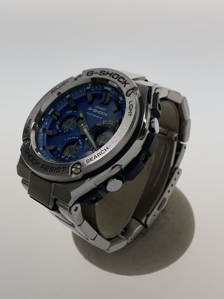 CASIO Solar Watch Digital SLV GST W110D 2AJF