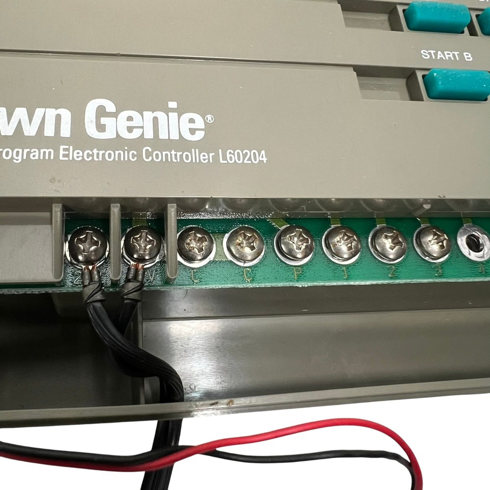 Lawn L60206P Genie Dual-Program Electronic Controller w Power Supply Tested