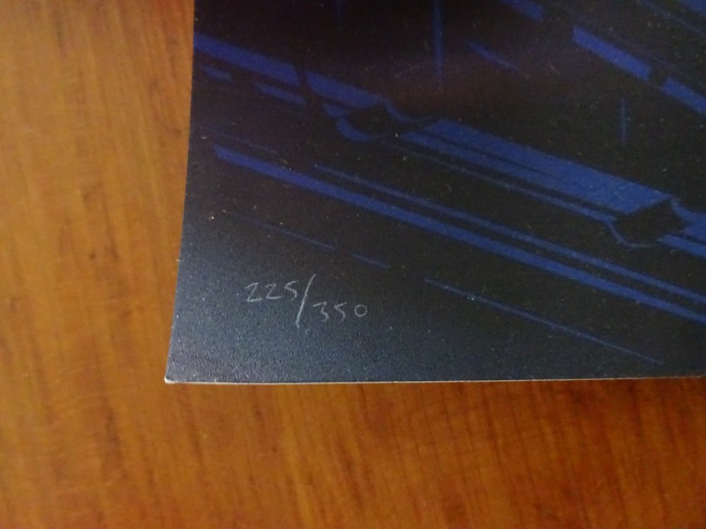 Foo Fighters Manchester 2018 Dan Mumford signed & numbered Poster