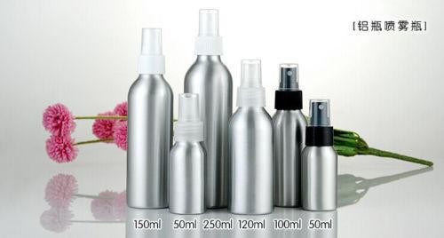 5pcs  50ml  Empty Sample Vials Anodized Aluminum Spray Bottle