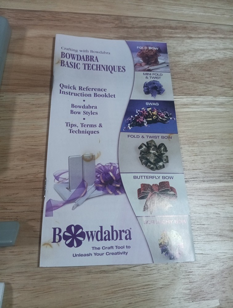 Bowdabra Bow Maker Craft Tool Manual Crafting