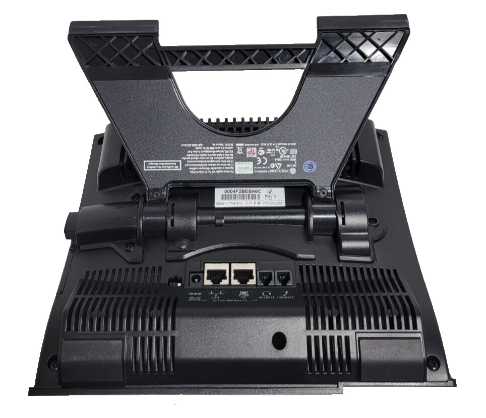 Polycom WX1500 Business Voice & Video IP Phone- Missing Coiled Phone Cable