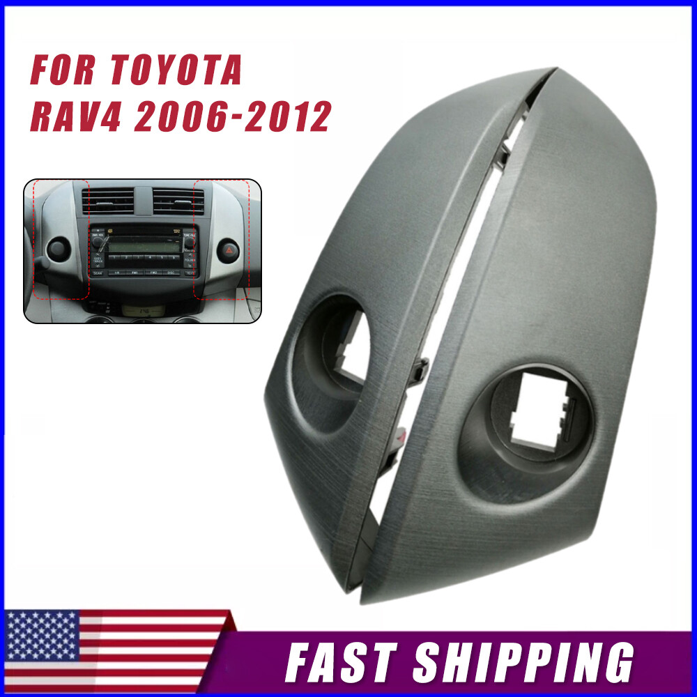 Dash Center Instrument Panel Replacement Trim Cover For Toyota RAV4 2006-2012