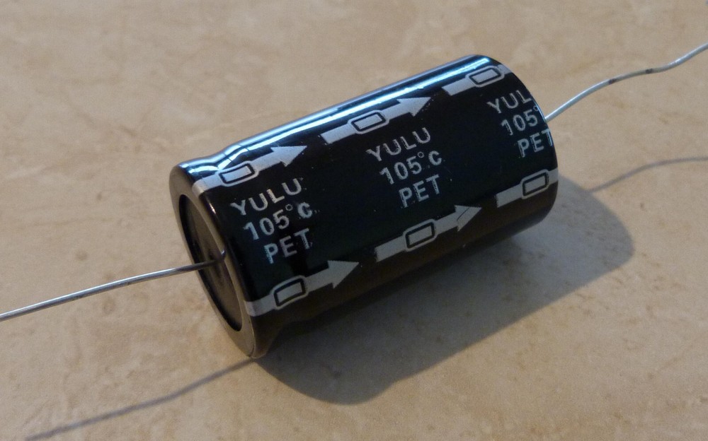 Elum 100uf 600 Volt Axial Electrolytic Capacitor