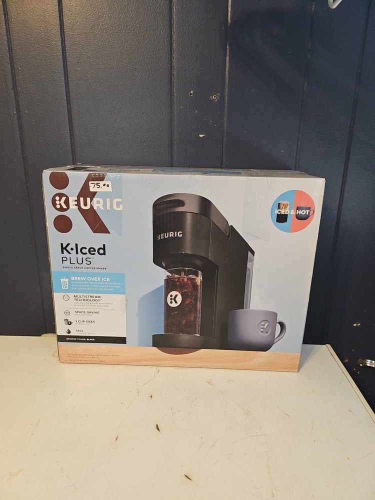 Keurig K-Iced Plus Single-Serve Coffee Maker Black
