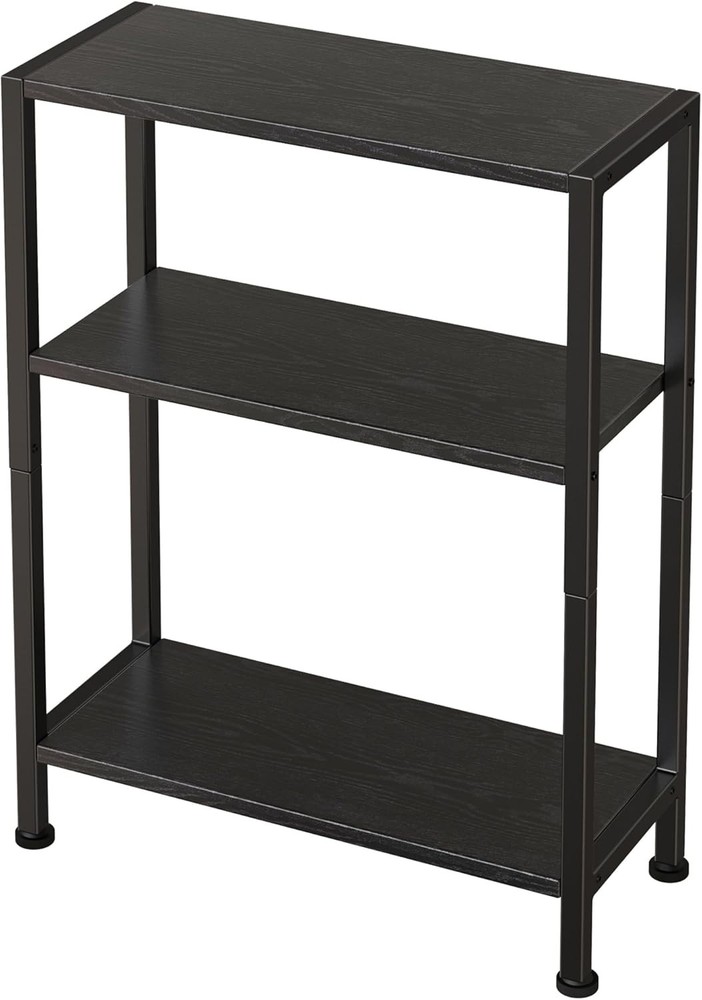 3-Tier Side Table Small EndTable Sofa SideTable Narrow Spaces Slim EndTable New