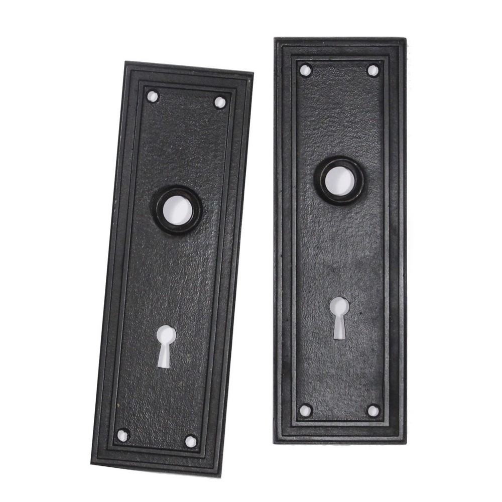 Antique Cast Iron Door Hardware Sets, 4 Sets Available, NDKS552