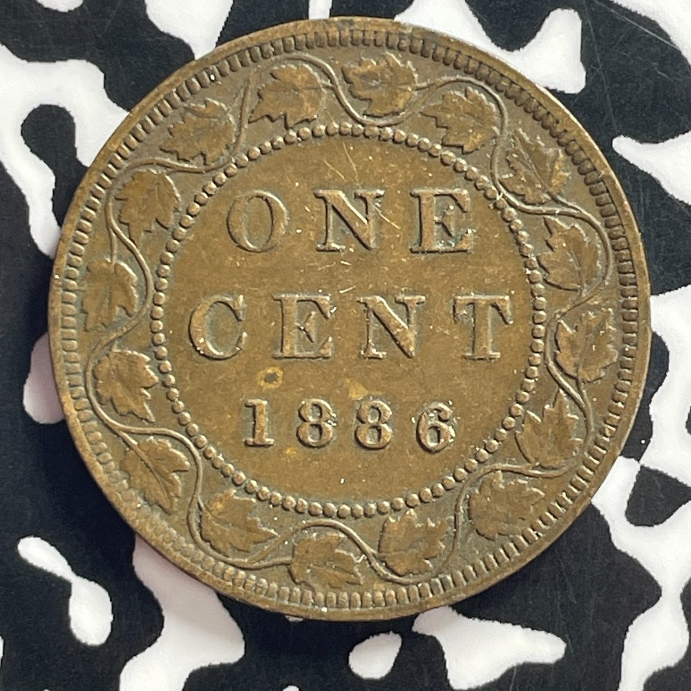 1886 Canada Large Cent Lot#C2274 Nice!