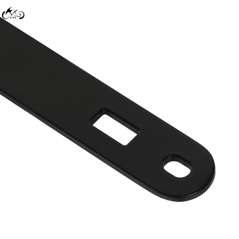 Black Front End Fork Tie Down Bracket Kit For Harley 14-23 Electra Street Glide