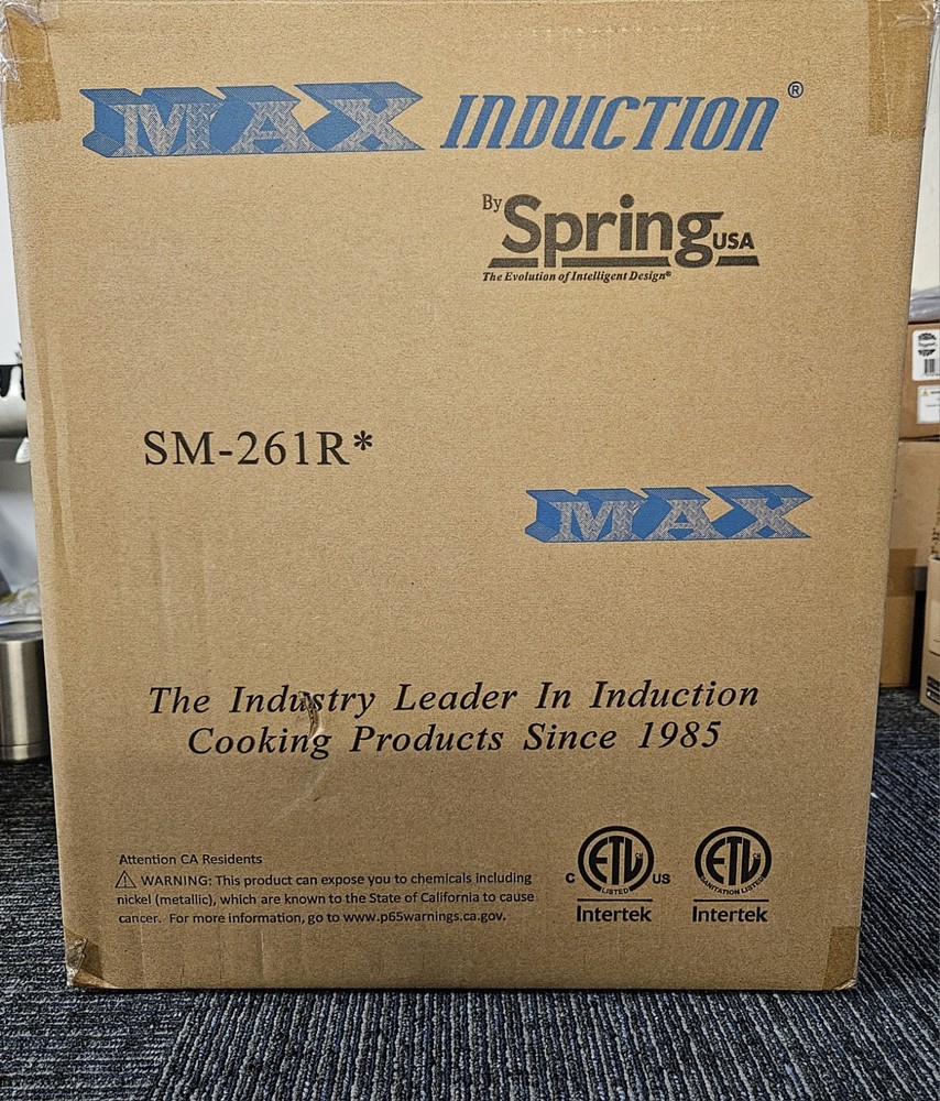Spring USA SM261R Max Induction BuiltIn Range