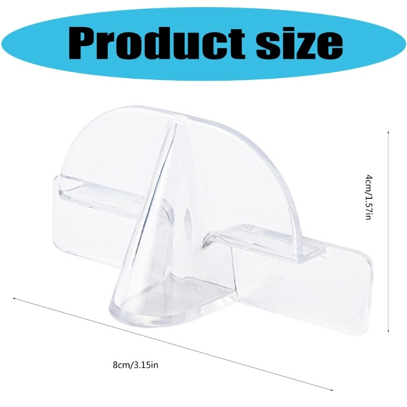 5pcs Wall Mounted Glasses Holders for Portable and Sturdy Storage Solution