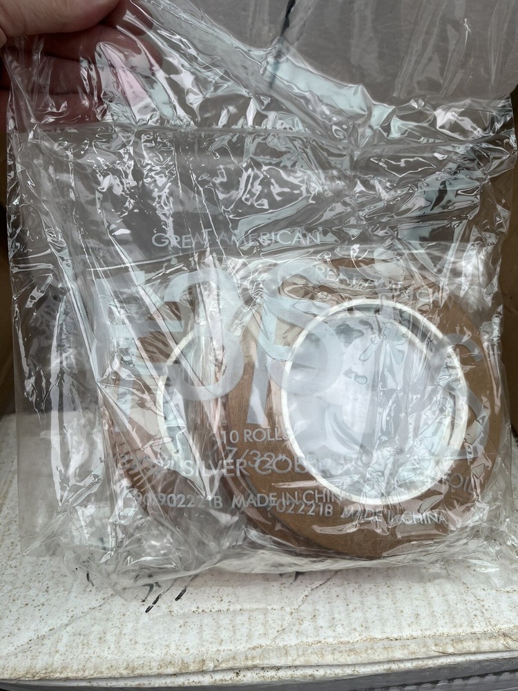 10 rolls 7/32'’ copper foil For Stained glass Work.