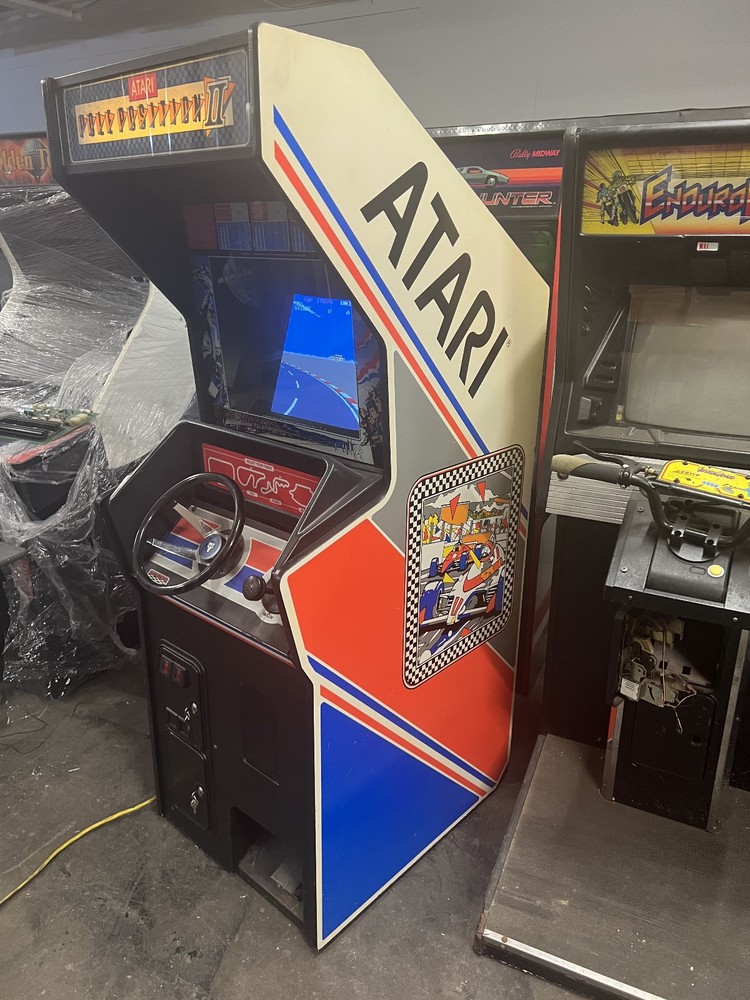 POLE POSITION II ARCADE MACHINE by ATARI 1982 (EXCELLENT CONDITION)