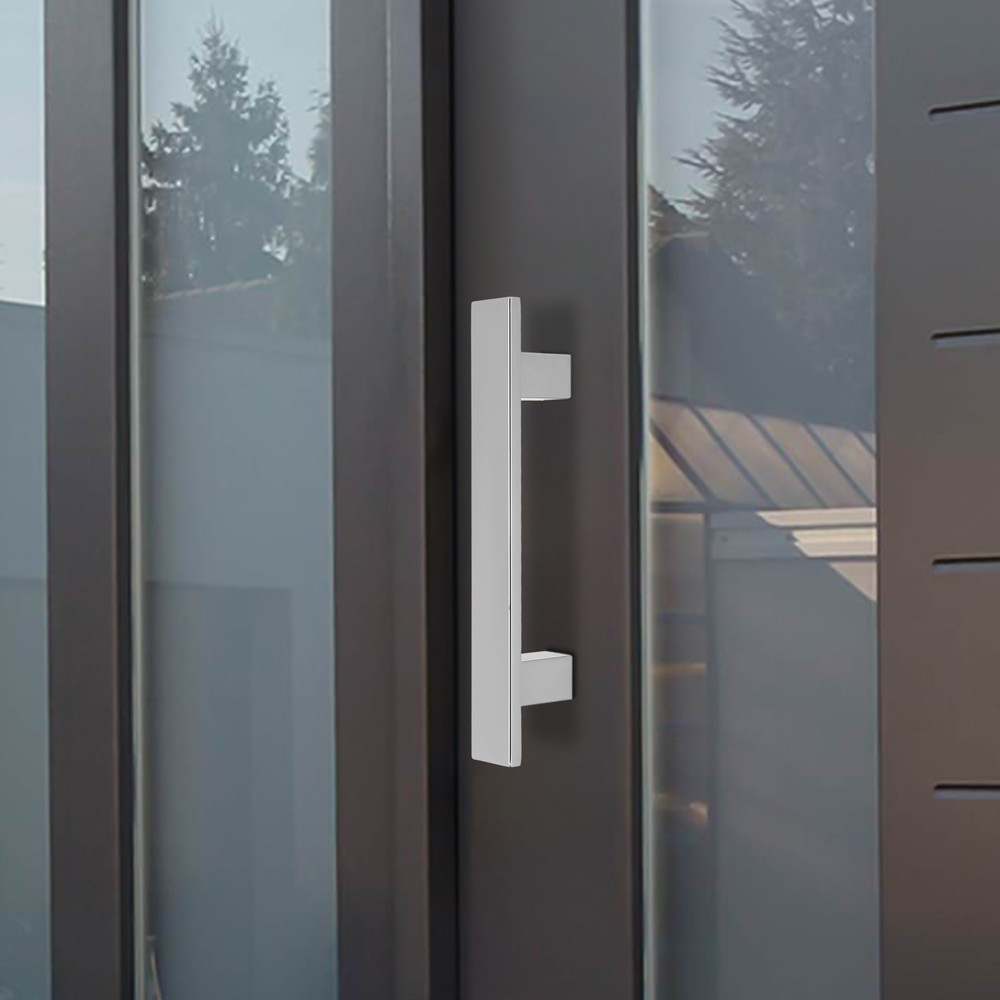 H-shaped Dual Sided Handle Sliding Door Handle Push Pull Handle Stainless Steel
