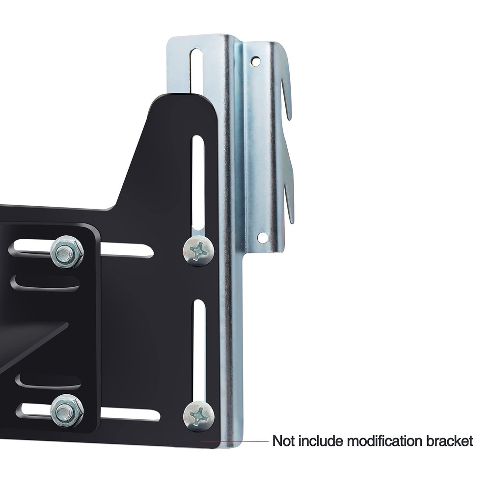 2 Pcs Extra Heavy Duty Headboard Conversion Bracket Kit, Bed Frame Bolt On to...