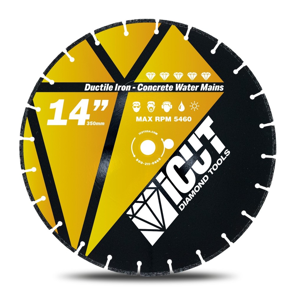 14" Ductile Iron Premium Diamond Blade