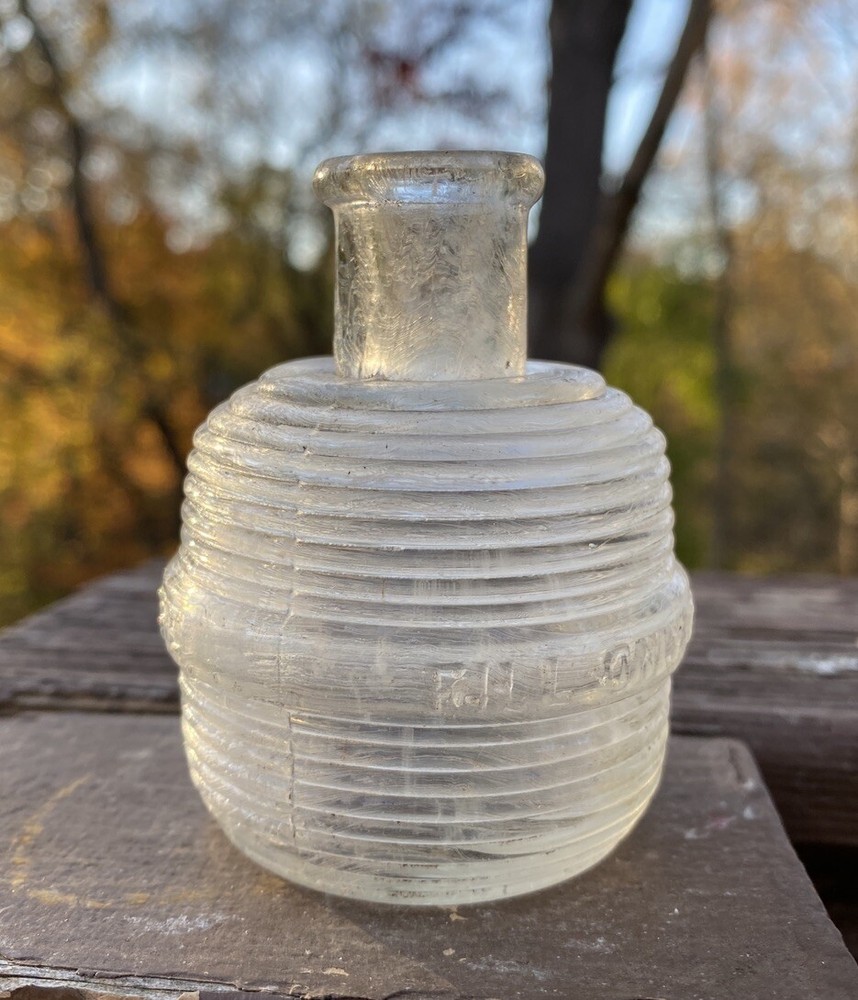 Fill Only To Here Blown Perfume/Cologne Bottle?