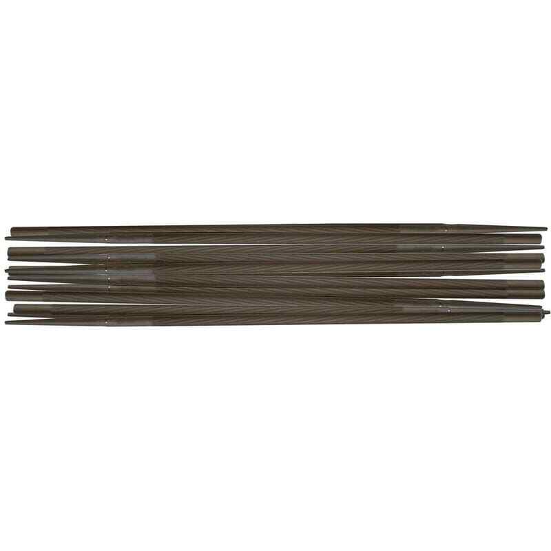 Chainsaw File 13/64" Round 8" Length - Pack of 12, 3/8" Chain Size