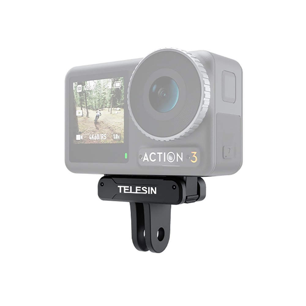 Magnetic Two-claw Camera Selfie Sticks Mount Adapter For DJI OSMO Action 3 b