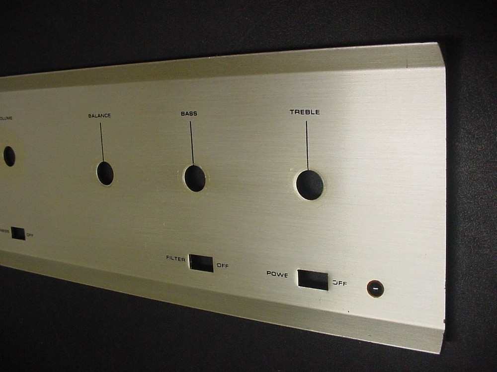 DYNACO SCA-35 TUBE AMPLIFIER FRONT PANEL FACEPLATE