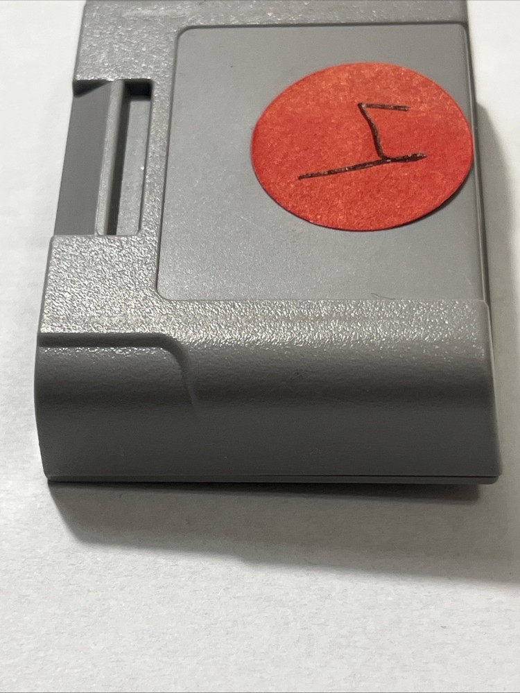 N64 Controller Pak NUS-004 OEM Official Nintendo 64 Memory Card - Tested