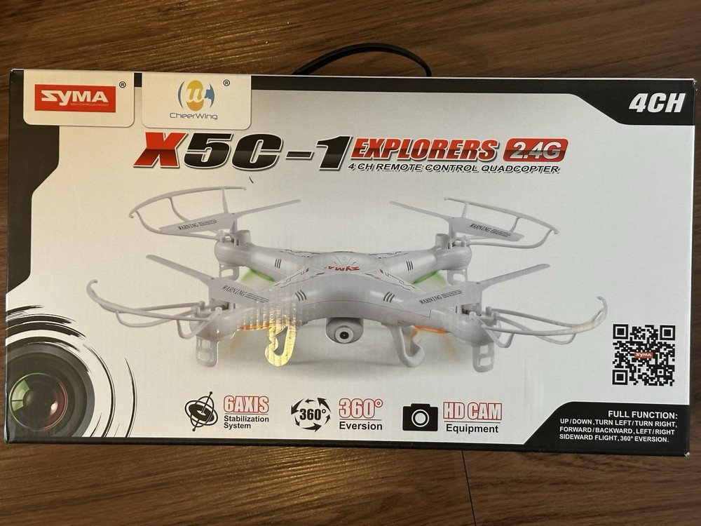 X5c-1 EXPLORERS 2.4G 4CH REMOTE CONTROL QUADCOPTER - New in open box